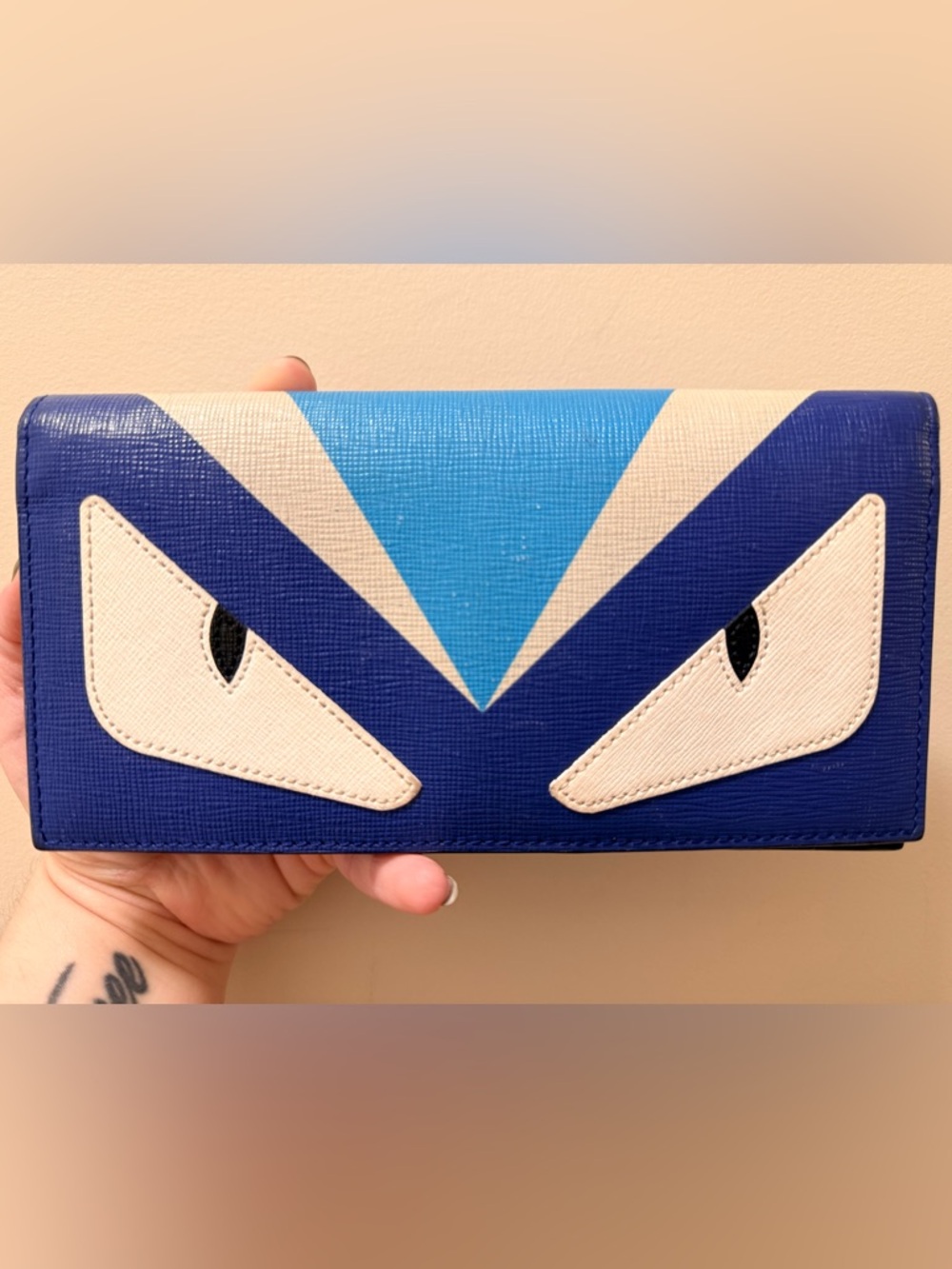 *RARE* Authentic Fendi Monster - Long Wallet